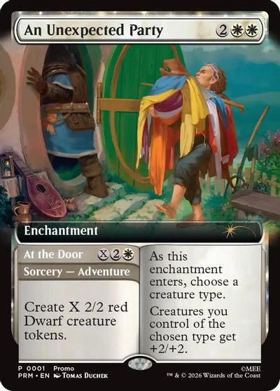 An Unexpected Party (Extended Art) card art