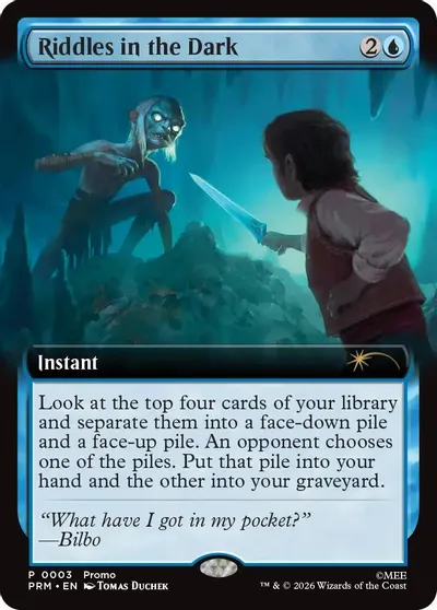 Riddles in the Dark (Extended Art) card art