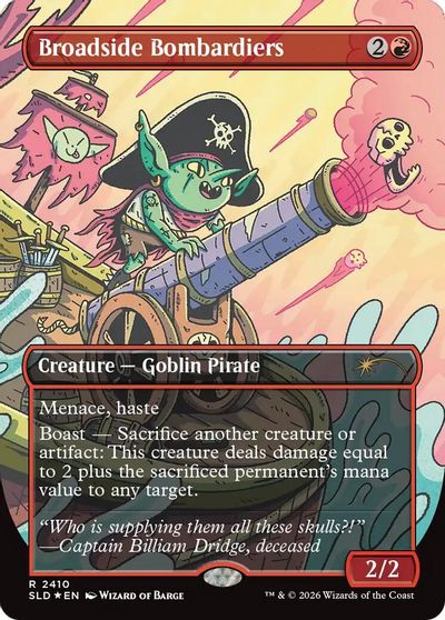 Broadside Bombardiers card art