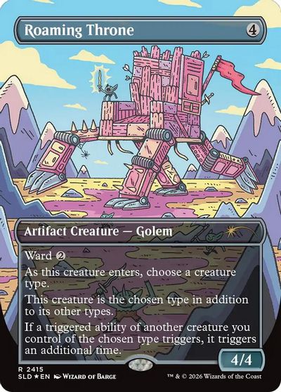 Roaming Throne card art