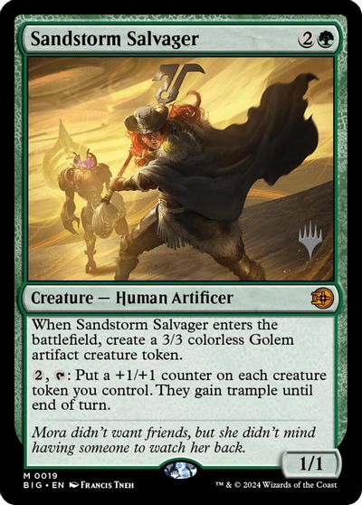 Sandstorm Salvager card art