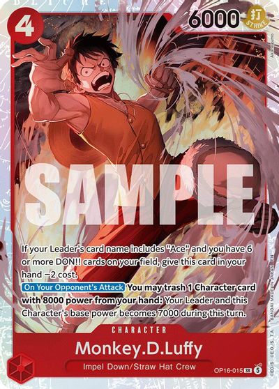 Monkey.D.Luffy card art