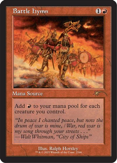 Battle Hymn card art