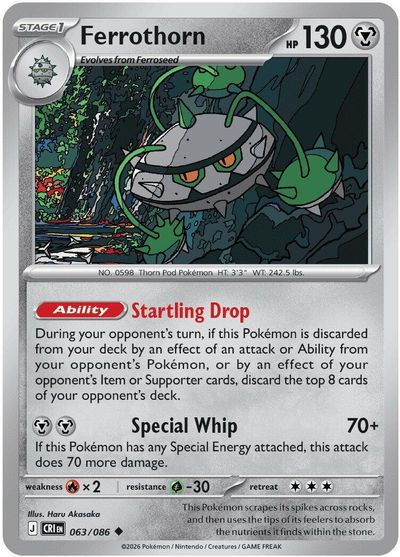 Ferrothorn card art