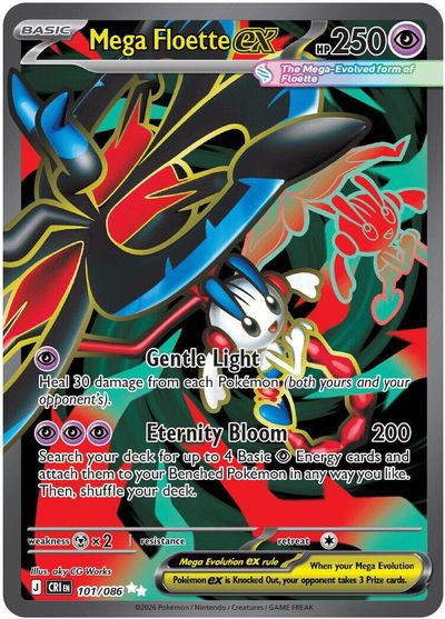 Mega Floette ex - 101/086 card art