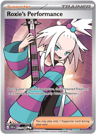 Roxie's Performance - 112/086 card art