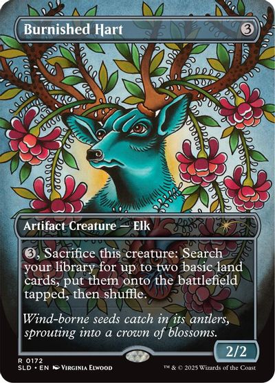 Burnished Hart card art