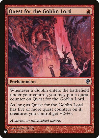 Quest for the Goblin Lord card art