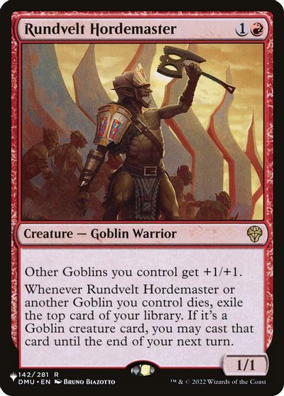 Rundvelt Hordemaster card art