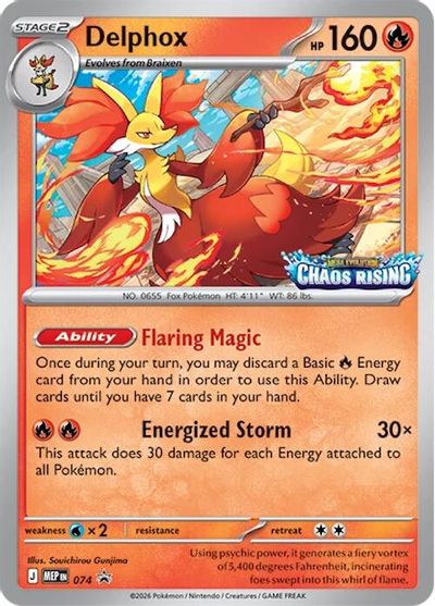 Delphox - 074 card art
