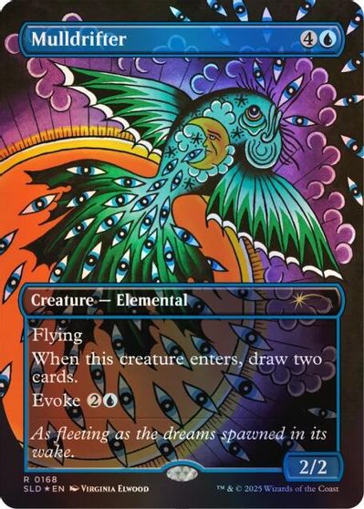 Mulldrifter (0168) (Rainbow Foil) card art