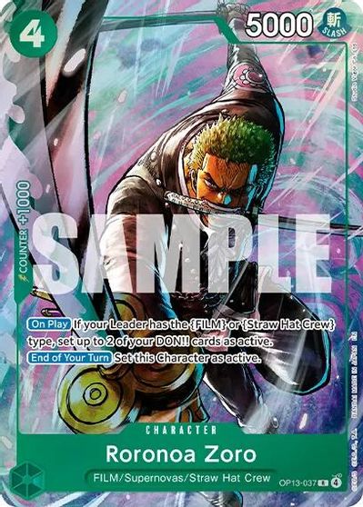 Roronoa Zoro (Premium Card Collection -Best Selection Vol. 6-) card art