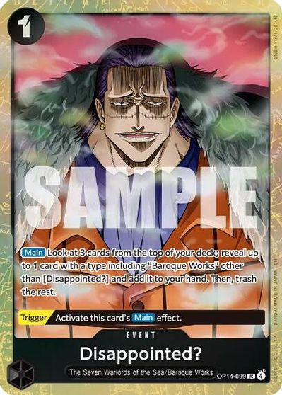 Disappointed? (Premium Card Collection -Best Selection Vol. 6-) card art
