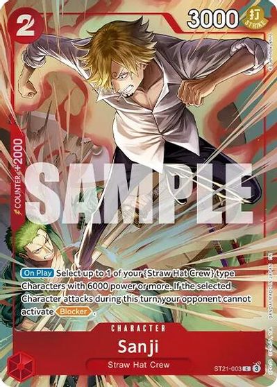 Sanji (Premium Card Collection -Best Selection Vol. 6-) card art