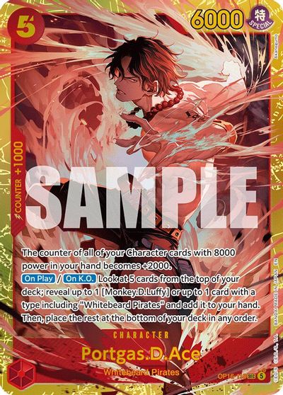Portgas.D.Ace (118) card art