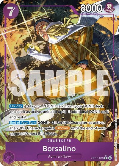 Borsalino (Alternate Art) card art