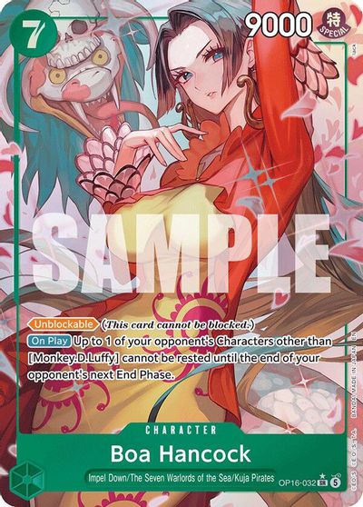 Boa Hancock (Alternate Art) card art