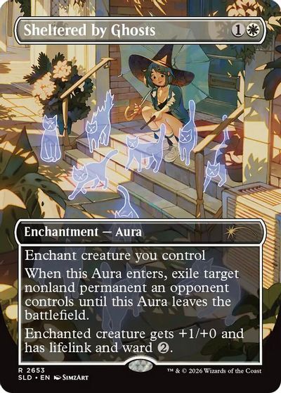 Sheltered by Ghosts card art
