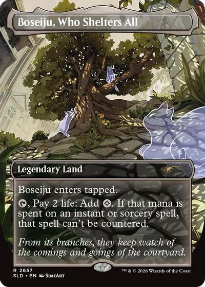 Boseiju, Who Shelters All card art