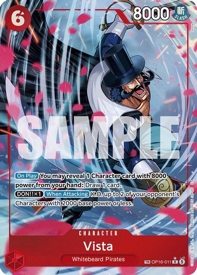 Vista (TR) card art