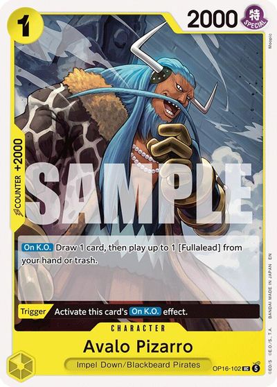 Avalo Pizarro card art