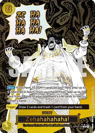 Zehahahahaha! (Alternate Art) card art