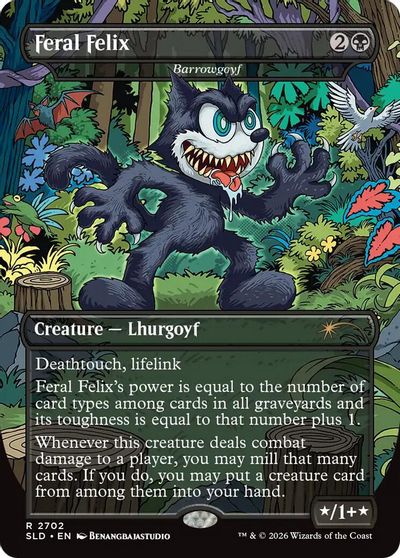 Feral Felix  - Barrowgoyf card art