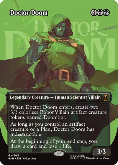 Doctor Doom (Borderless) (0365) card art