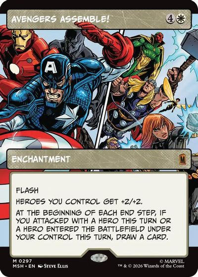 Avengers Assemble! (Borderless) (0297) card art
