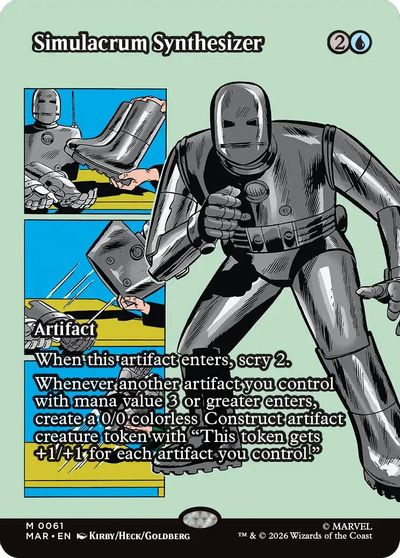 Simulacrum Synthesizer (Borderless) card art