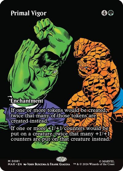 Primal Vigor (Borderless) card art