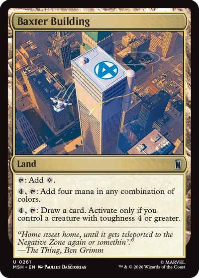 Baxter Building card art