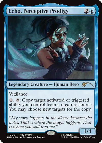 Echo, Perceptive Prodigy card art