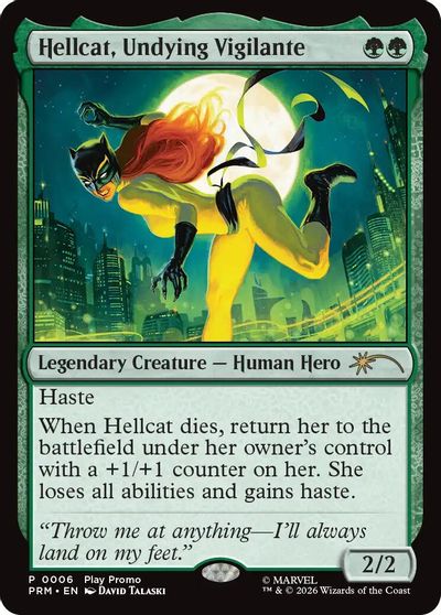 Hellcat, Undying Vigilante card art