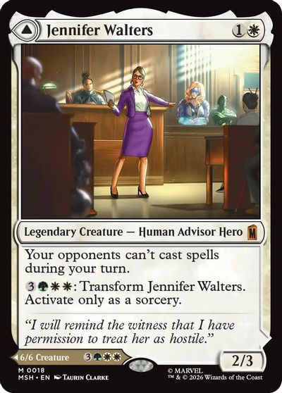Jennifer Walters card art