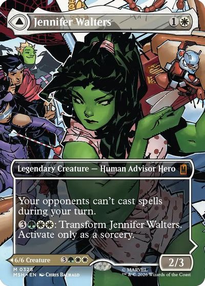 Jennifer Walters (Borderless) (0328) card art