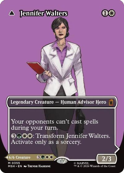 Jennifer Walters (Borderless) (0355) card art
