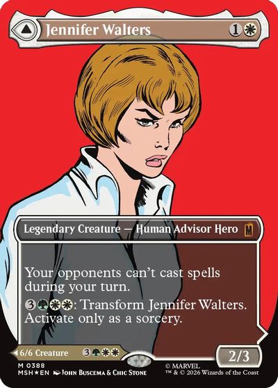 Jennifer Walters (Borderless) (0388) card art