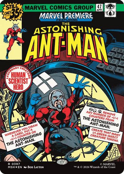 The Astonishing Ant-Man (Borderless) card art