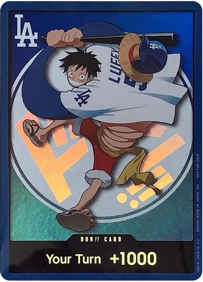 DON!! Card (LA Dodgers 2026 Promo) card art