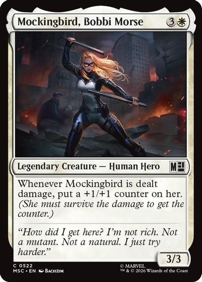 Mockingbird, Bobbi Morse (0522) card art