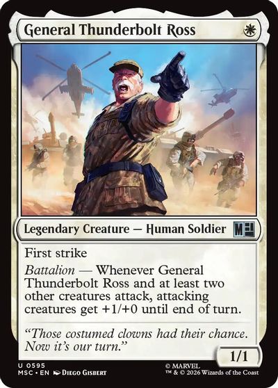 General Thunderbolt Ross card art