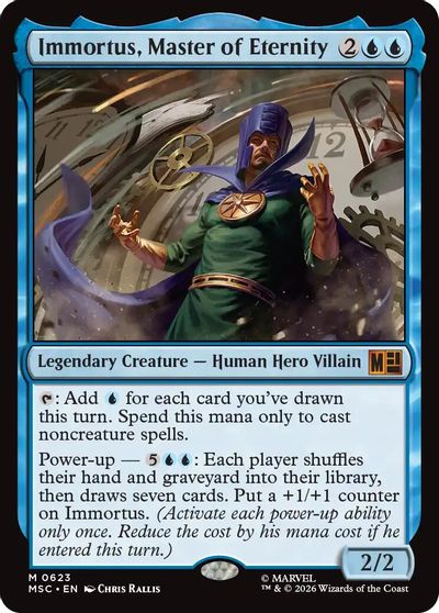 Immortus, Master of Eternity card art