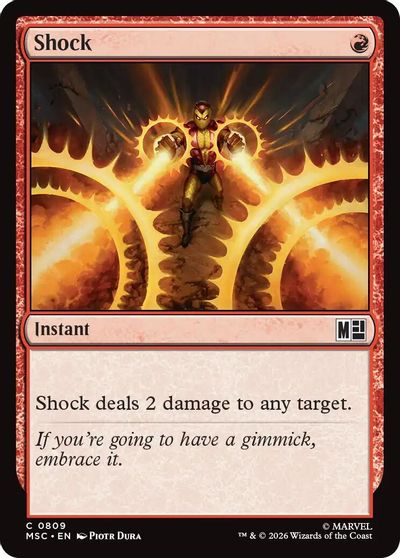 Shock card art