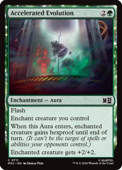 Accelerated Evolution card art