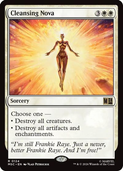 Cleansing Nova (Surge Foil) card art