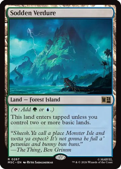 Sodden Verdure (Surge Foil) card art
