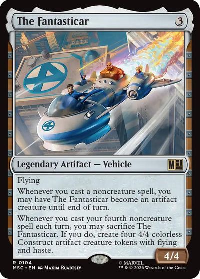 The Fantasticar (Surge Foil) card art