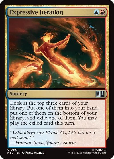 Expressive Iteration card art