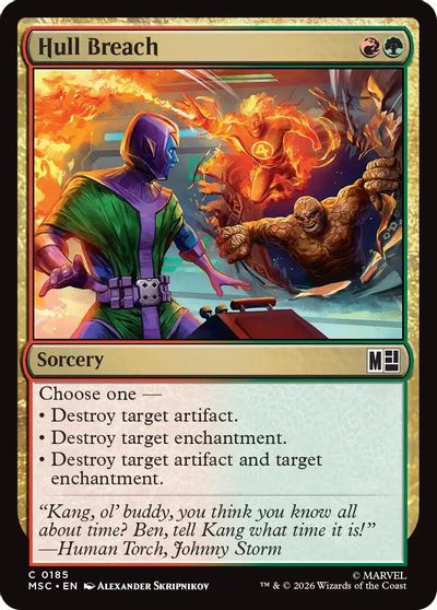 Hull Breach (Surge Foil) card art